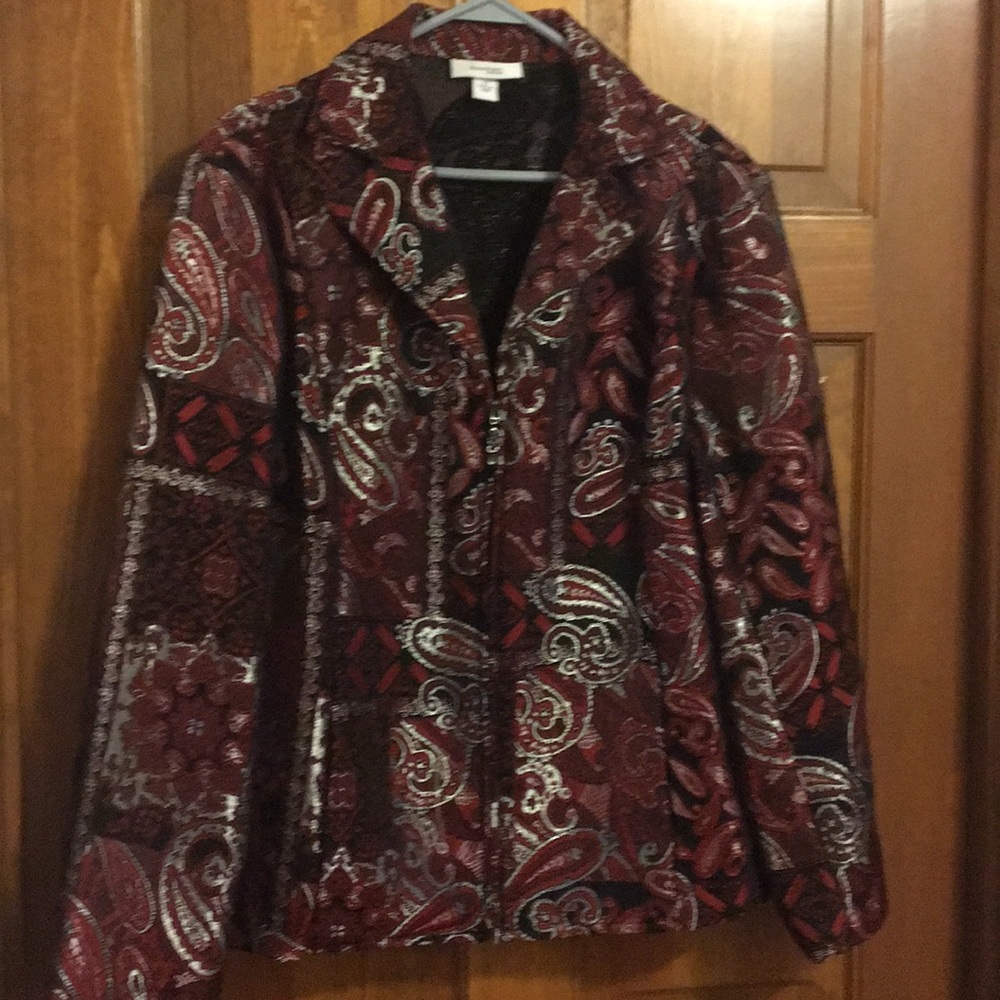 Paisley jacket 2X